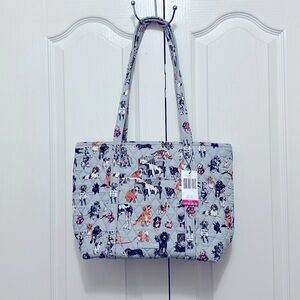 Vera Bradley Small Vera Tote - Dog Show
